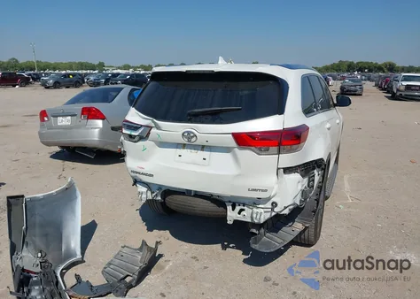 2019 Toyota Highlander Limited Platinum z USA, uszkodzony, nr VIN 5TDYZRFH3KS303154